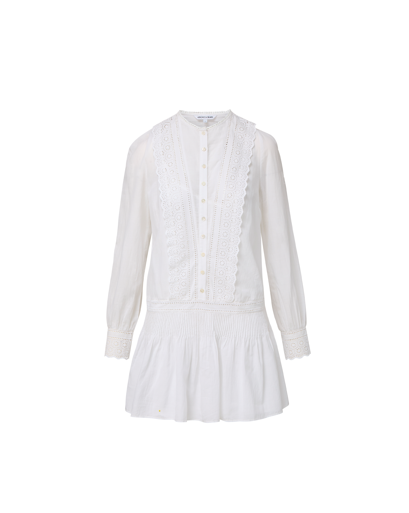 Marguerite Eyelet Mini Dress