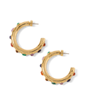 Cabochon Embellished Hoop