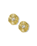 Gold Floral Earring