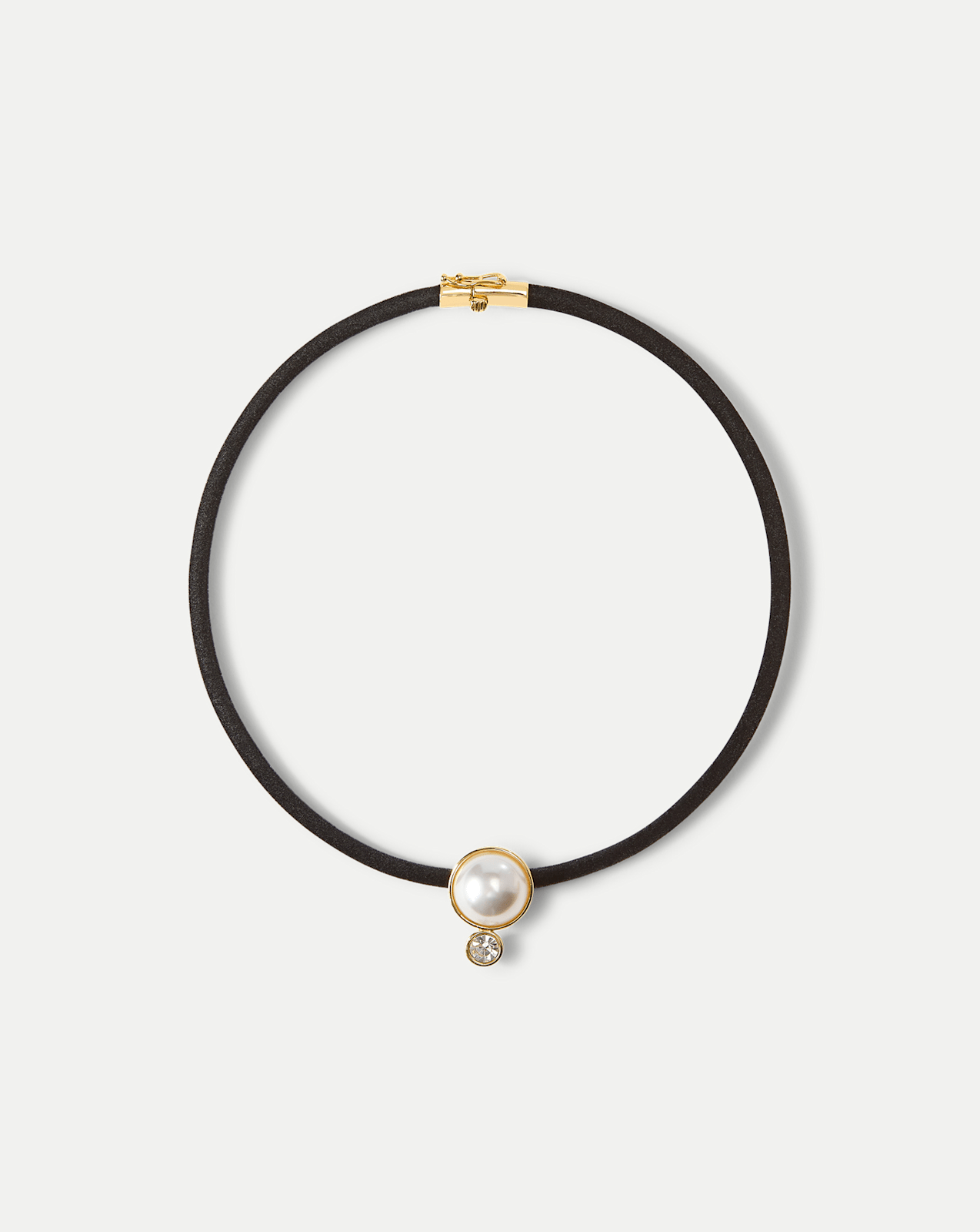 Pearl Pendant Cord Necklace