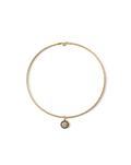 Gold Snake Chain Pendant Necklace
