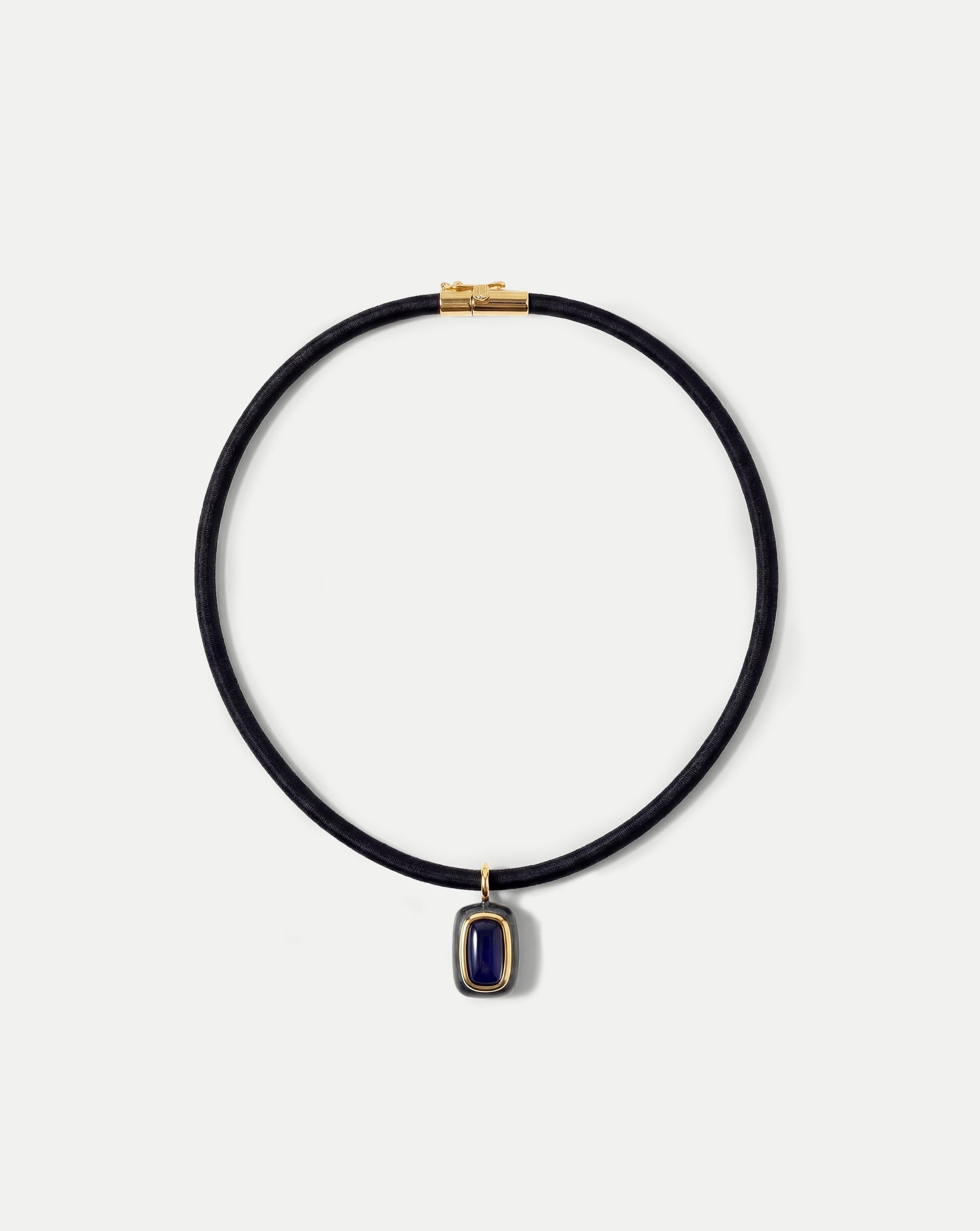 Rectangle Doublet Pendant Necklace