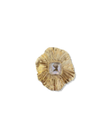Gold Floral Brooch