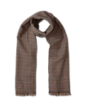Houndstooth Wool Scarf