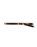 Dash Croc-Embossed Belt