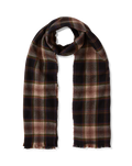 Plaid Wool Scarf