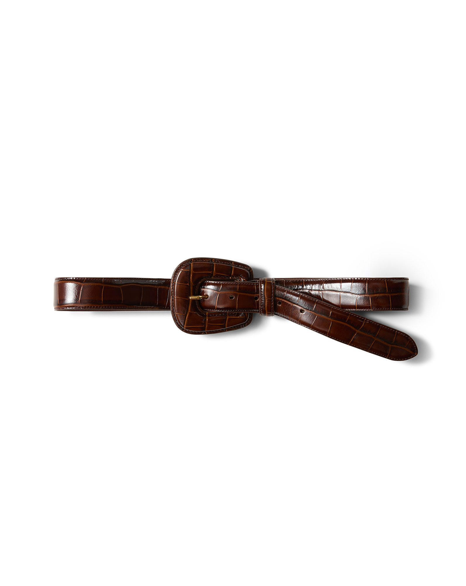 Elsy Leather-Buckle Belt
