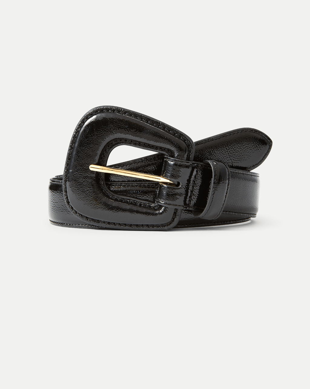 Elsy Leather-Buckle Belt