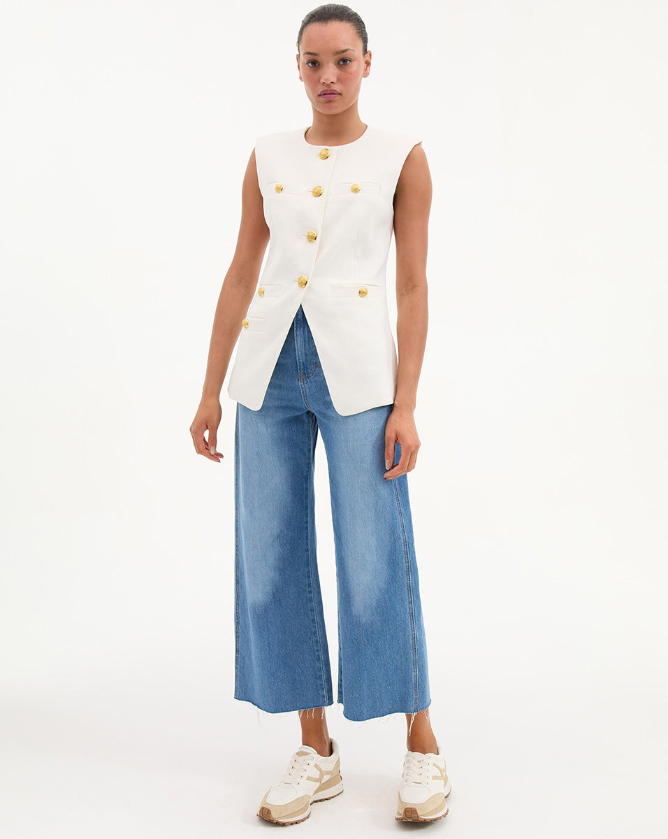 Tamara Linen Vest