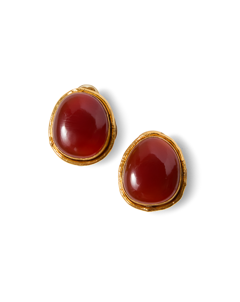 Macaroon Carnelian Earring
