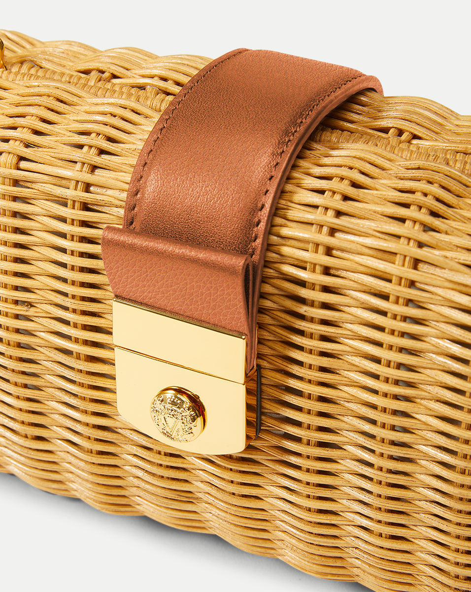 Veronica Beard Lock Box Clutch