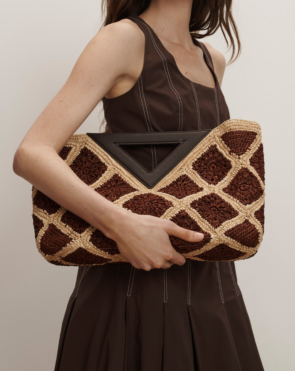 Raffia Vesper Clutch