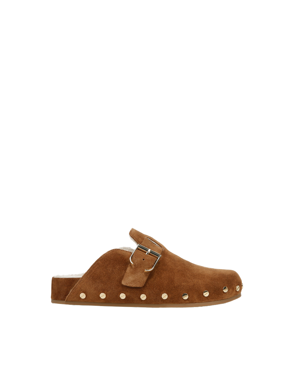 Fern Shearling Clog