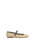 Ellie Raffia Flat