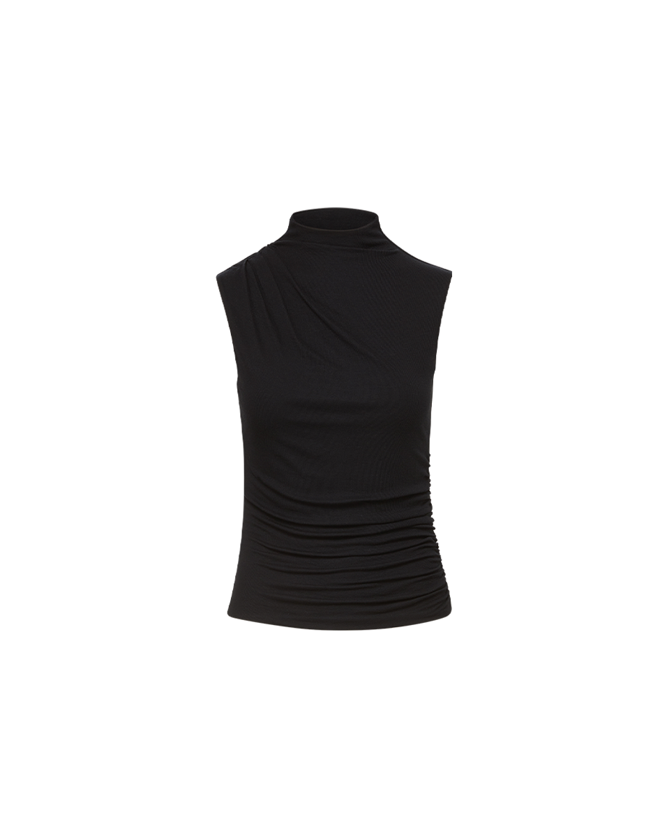 Mylie Mock-Neck Tank Top