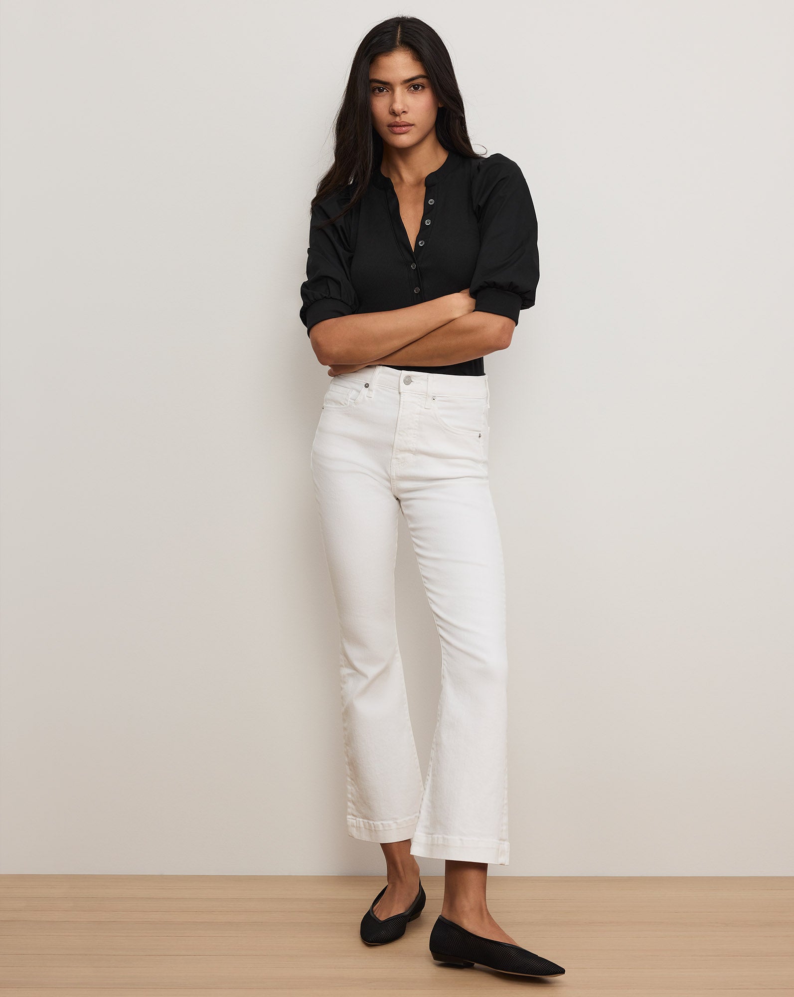 Carson Kick-Flare Jean