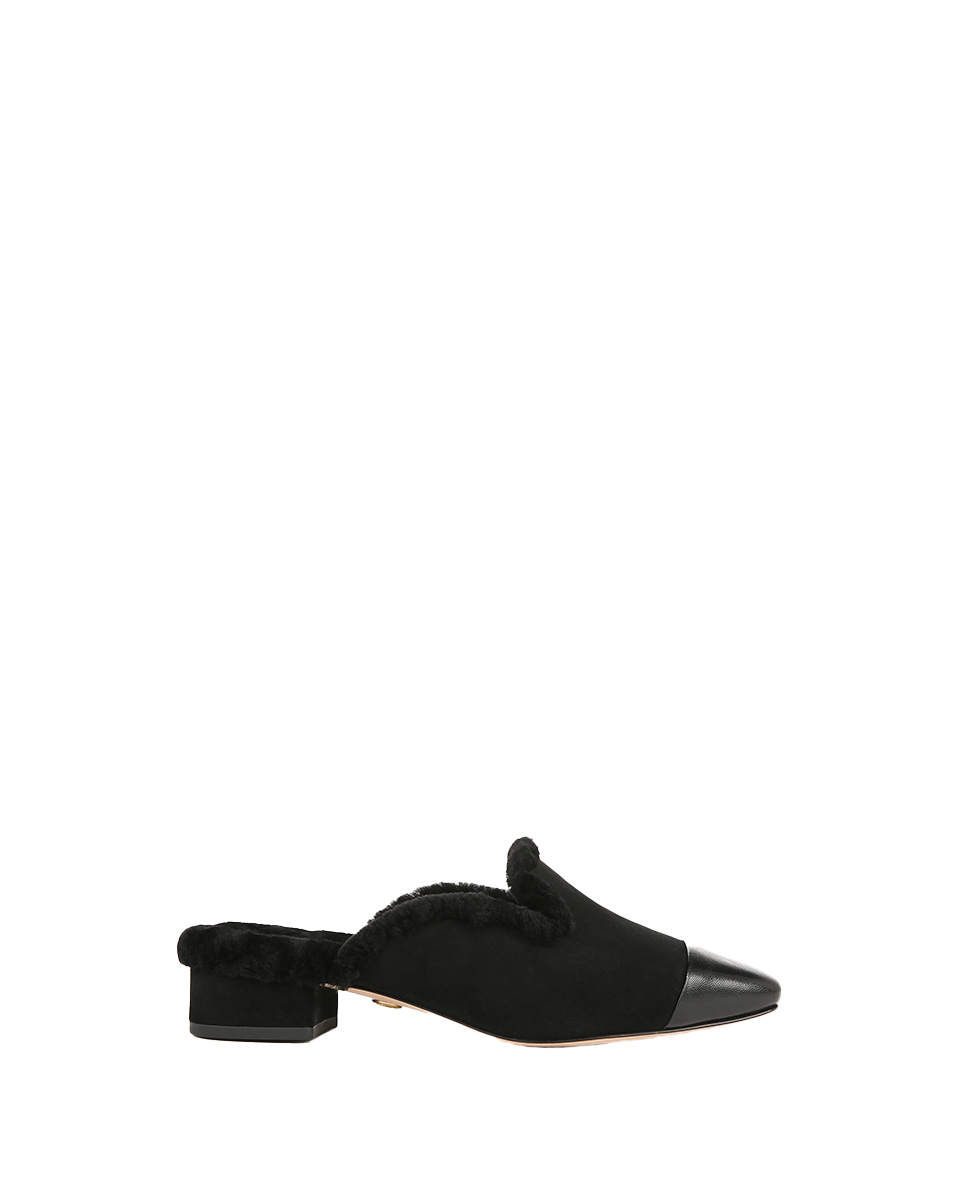 Cecile Shearling Mule