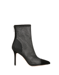 Lisa Rhinestone Mesh Bootie
