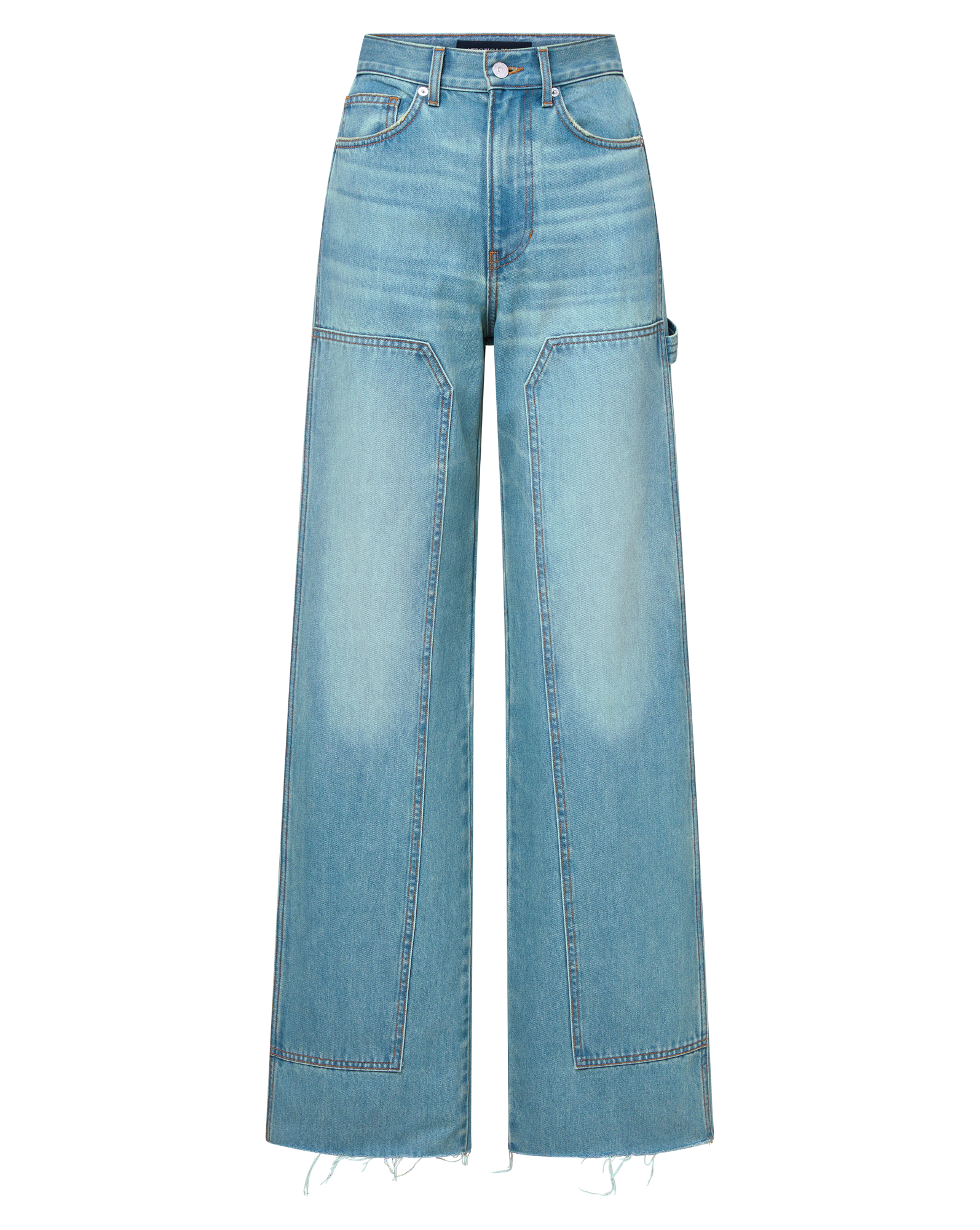 Taylor Wide-Leg Jean with Chaps