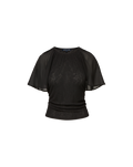 Arisa Chiffon-Sleeve T-Shirt