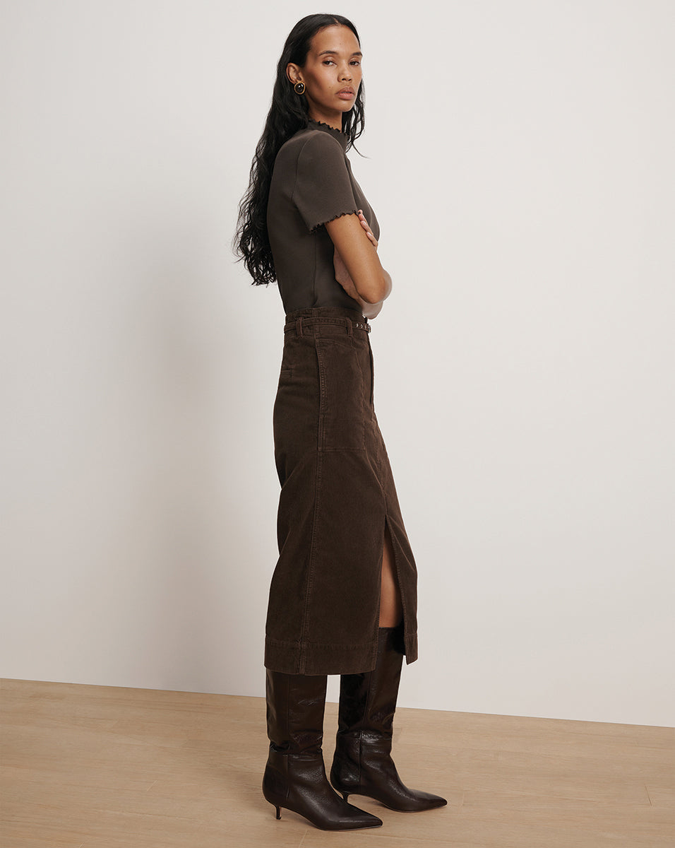 Harden Purl-Trim T-Shirt