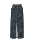 Devorah Denim Maxi Skirt