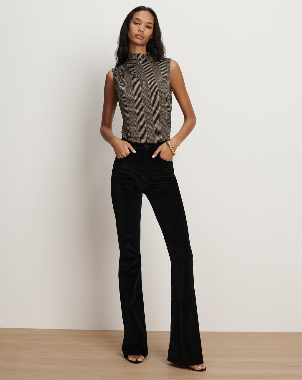 Mylie Mock-Neck Tank Top