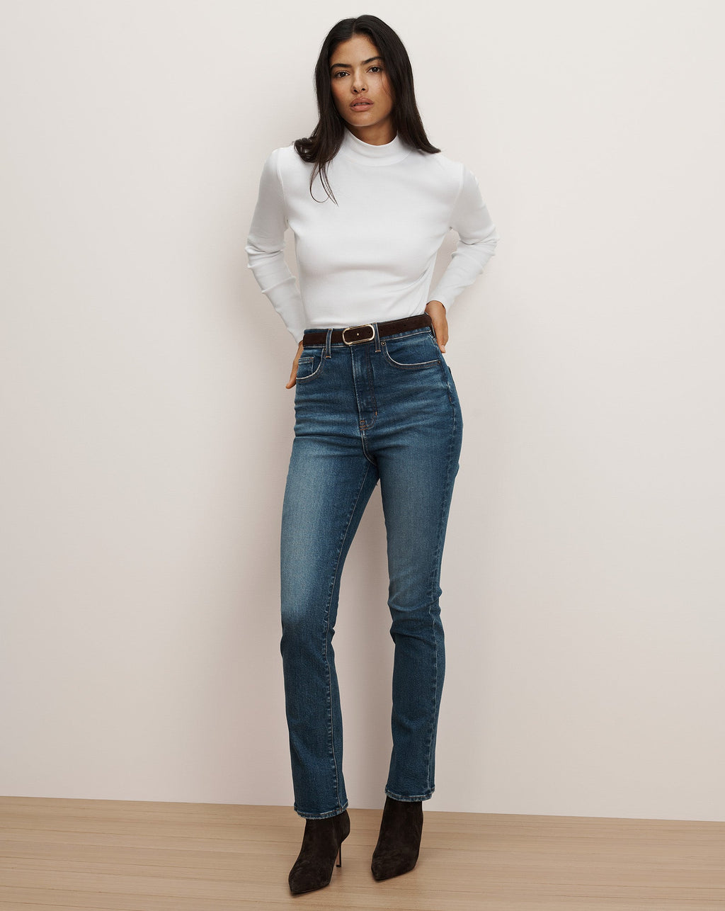 Nate Mock-Neck Top
