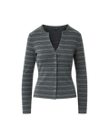 Dilia Striped Button-Down T-Shirt
