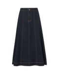 Alix Denim Midi Skirt