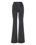 Crosbie Rhinestone Slim Wide-Leg Jean