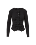 Jasminah Button-Front Top