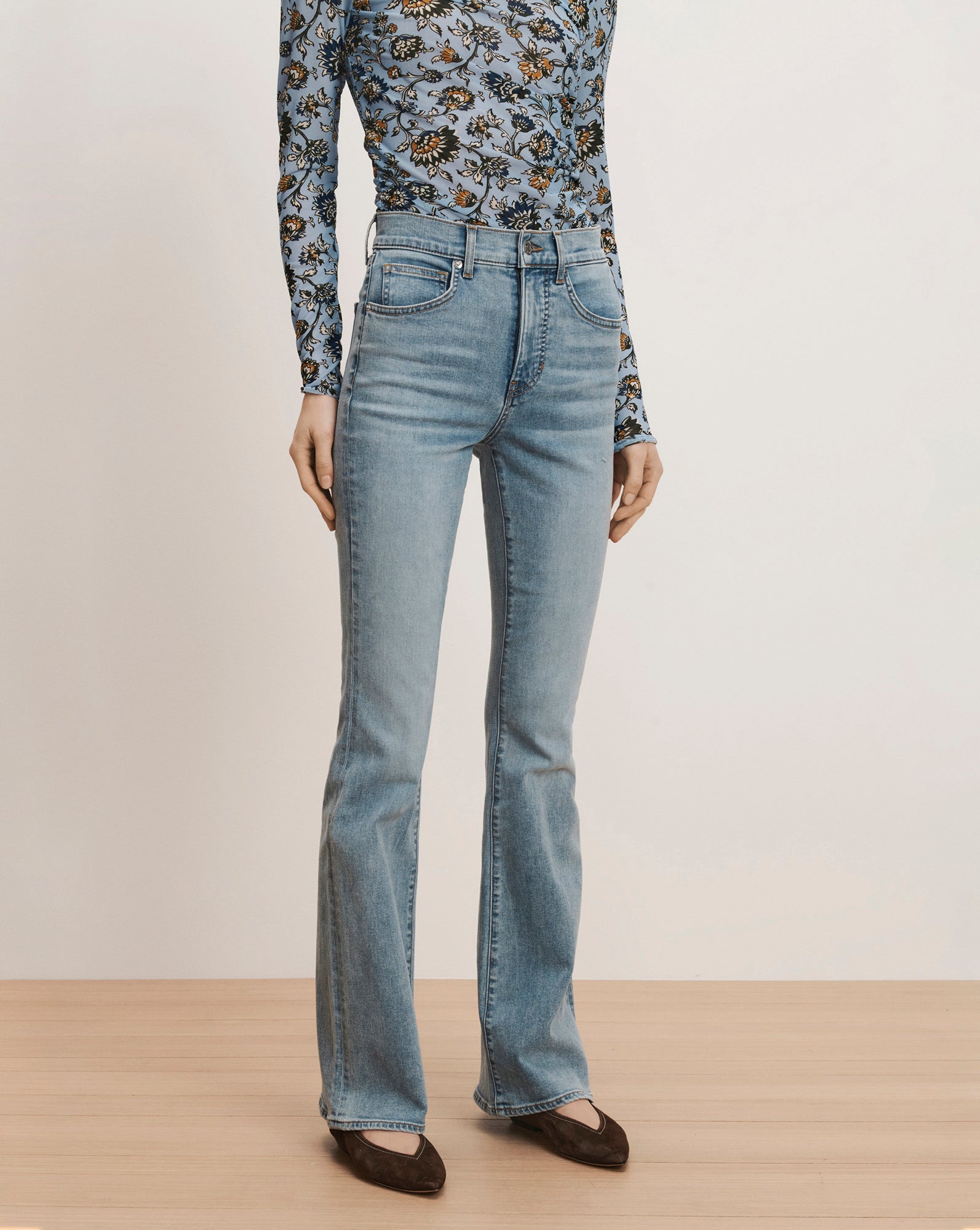 Beverly Skinny-Flare Jean