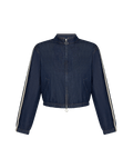 Gigi Denim Track Jacket