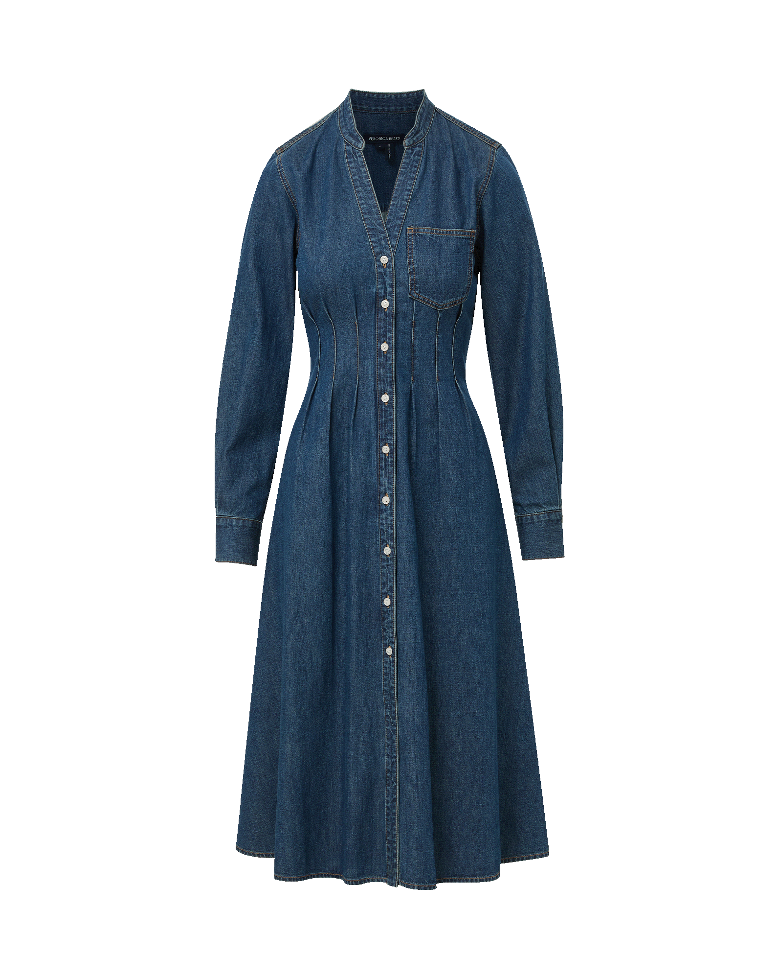 Arcadia Denim Shirtdress