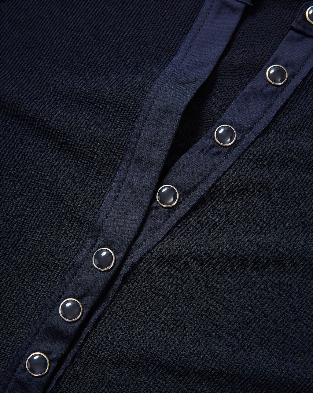 Drexler Ribbed Henley Top