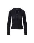 Drexler Ribbed Henley Top