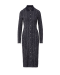 Barrett Plaid Midi Dress