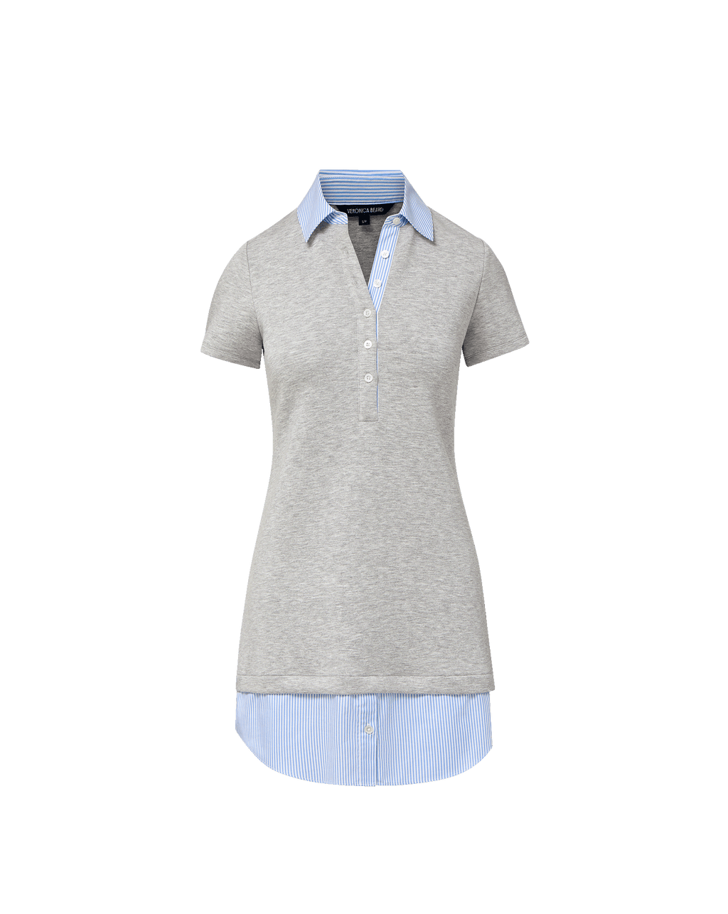 Kenwood Mixed-Media Mini Dress