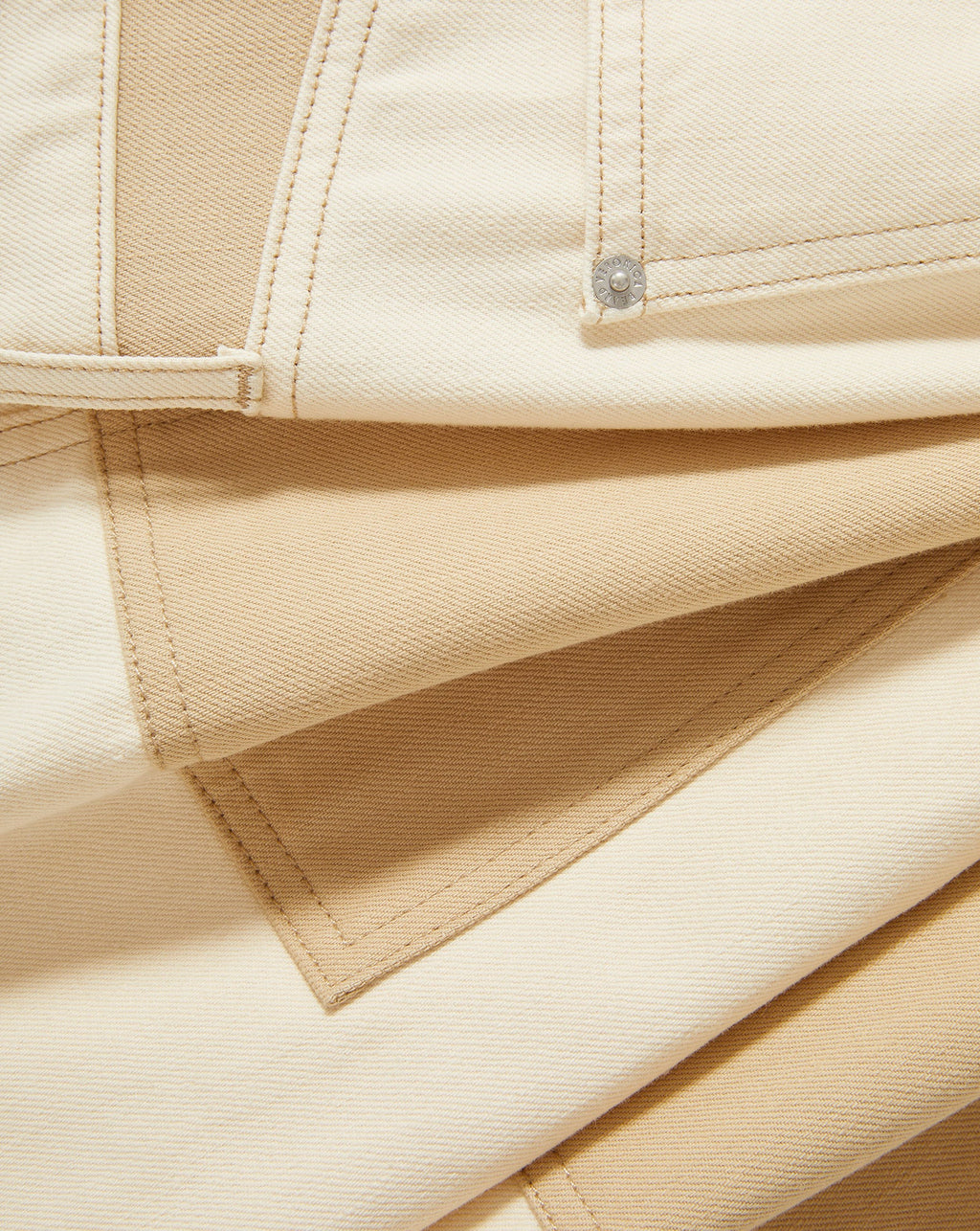 Taylor Color-Block Wide-Leg Jean