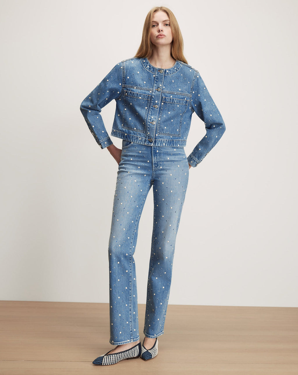 Lowry Embellished Denim Jacket