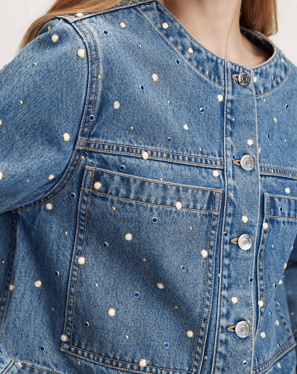 Lowry Embellished Denim Jacket