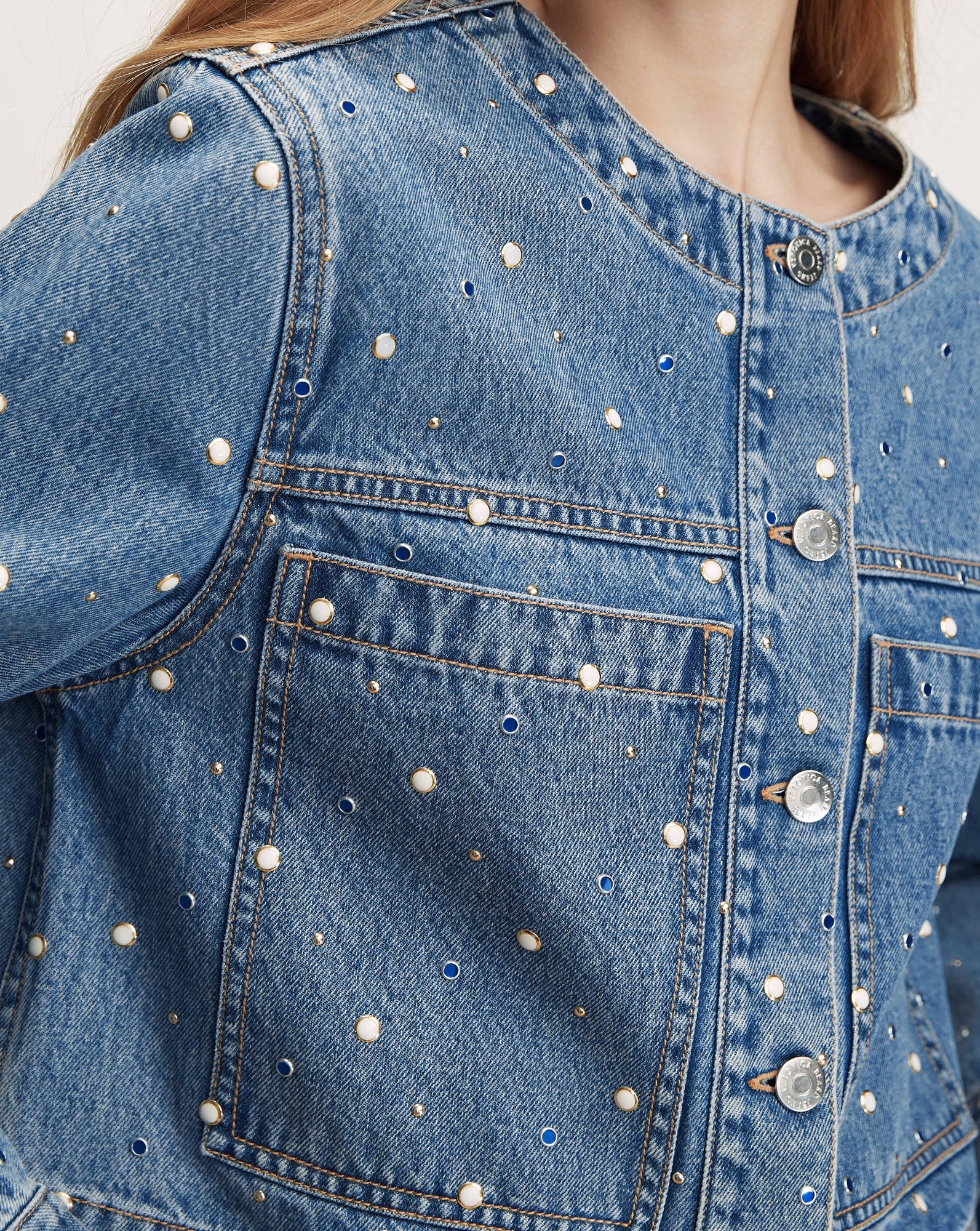 Lowry Embellished Denim Jacket