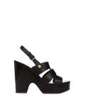 Peony Leather Platform Sandal
