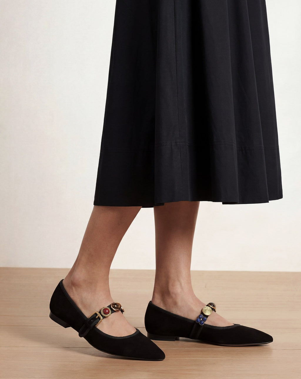 Selene Embellished Flat