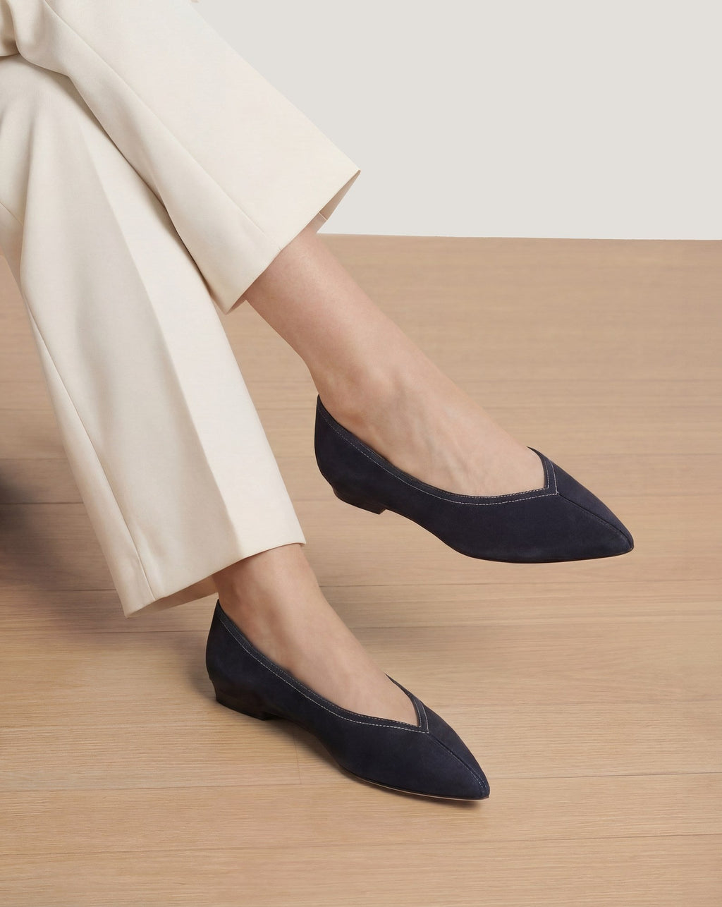 Bancroft Suede Flat