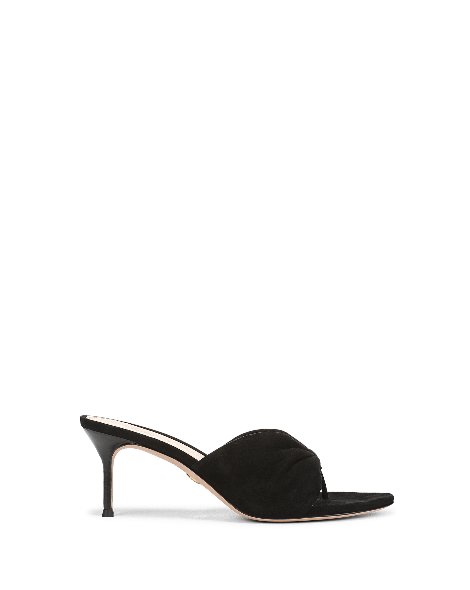 Tullia Suede Mid-Heel Sandal