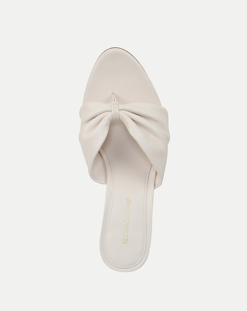 Tullia Leather Mid-Heel Sandal