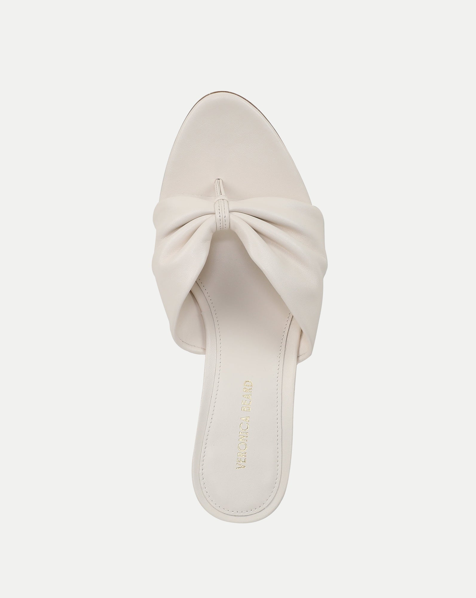 Tullia Leather Mid-Heel Sandal