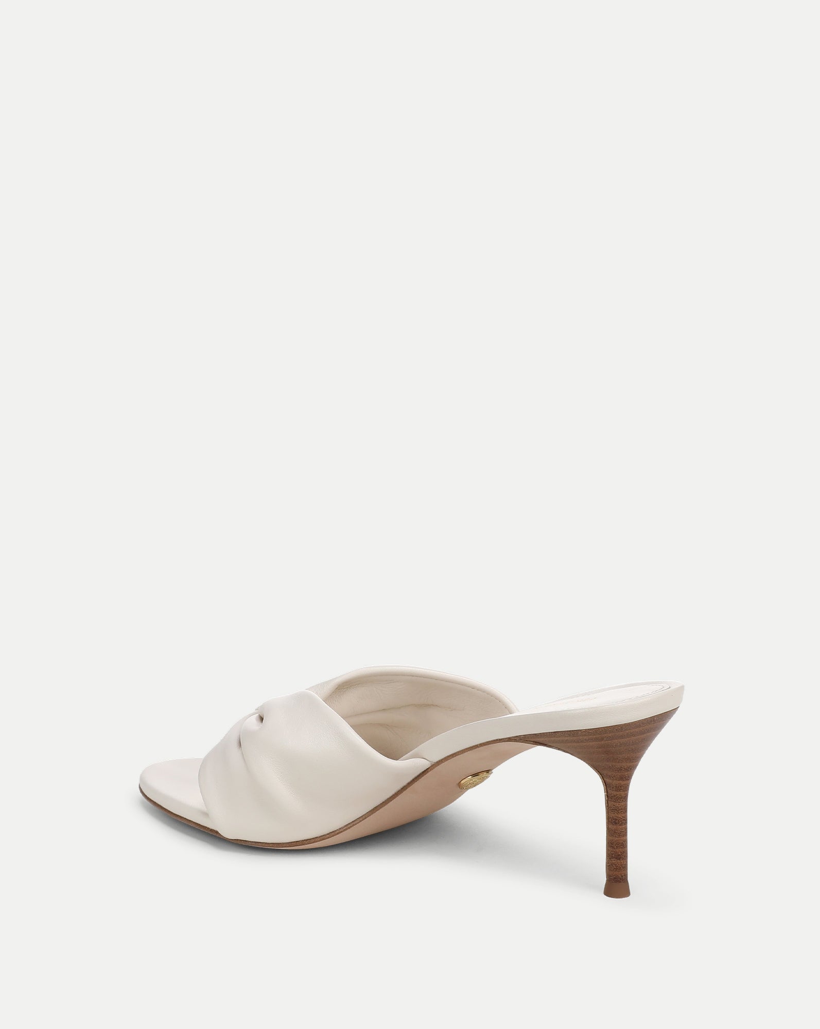 Tullia Leather Mid-Heel Sandal
